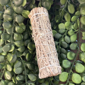 Ces fagots de sauges vertes sont utilisés par les Amérindiens afin de purifier les lieux de toute énergie négative et des mauvais esprits.