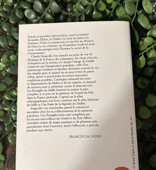 Claude Seignolle a enquêté vingt cinq ans sur le terrain, autant sur l'image du diable que sur la façon de s'en protéger...